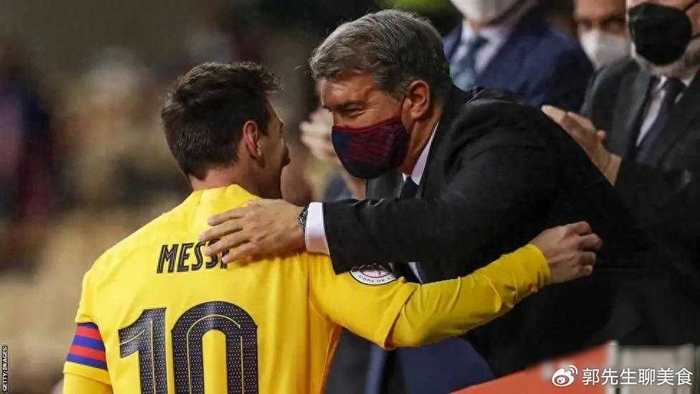 开云app-梅西没说话，拉波尔塔慌了，一条私信可能改写巴萨未来|莱昂内尔·梅西|巴塞罗那|哈维|俱乐部|拜仁_新浪体育_新浪新闻